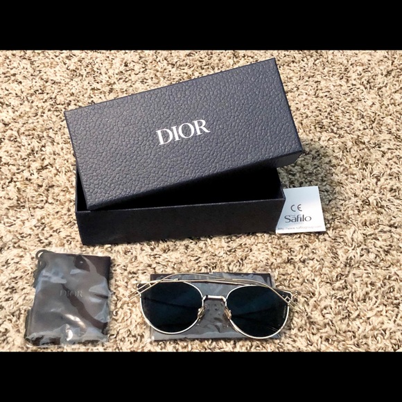 ♥️SOLD♥️Dior Men Pressure Gold Sunglasses - Picture 3 of 7